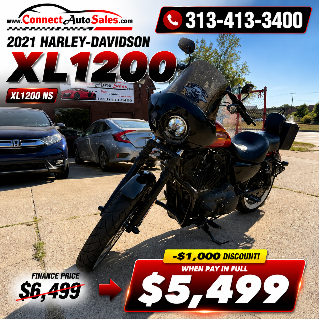 2021 HARLEY-DAVIDSON XL1200 NS