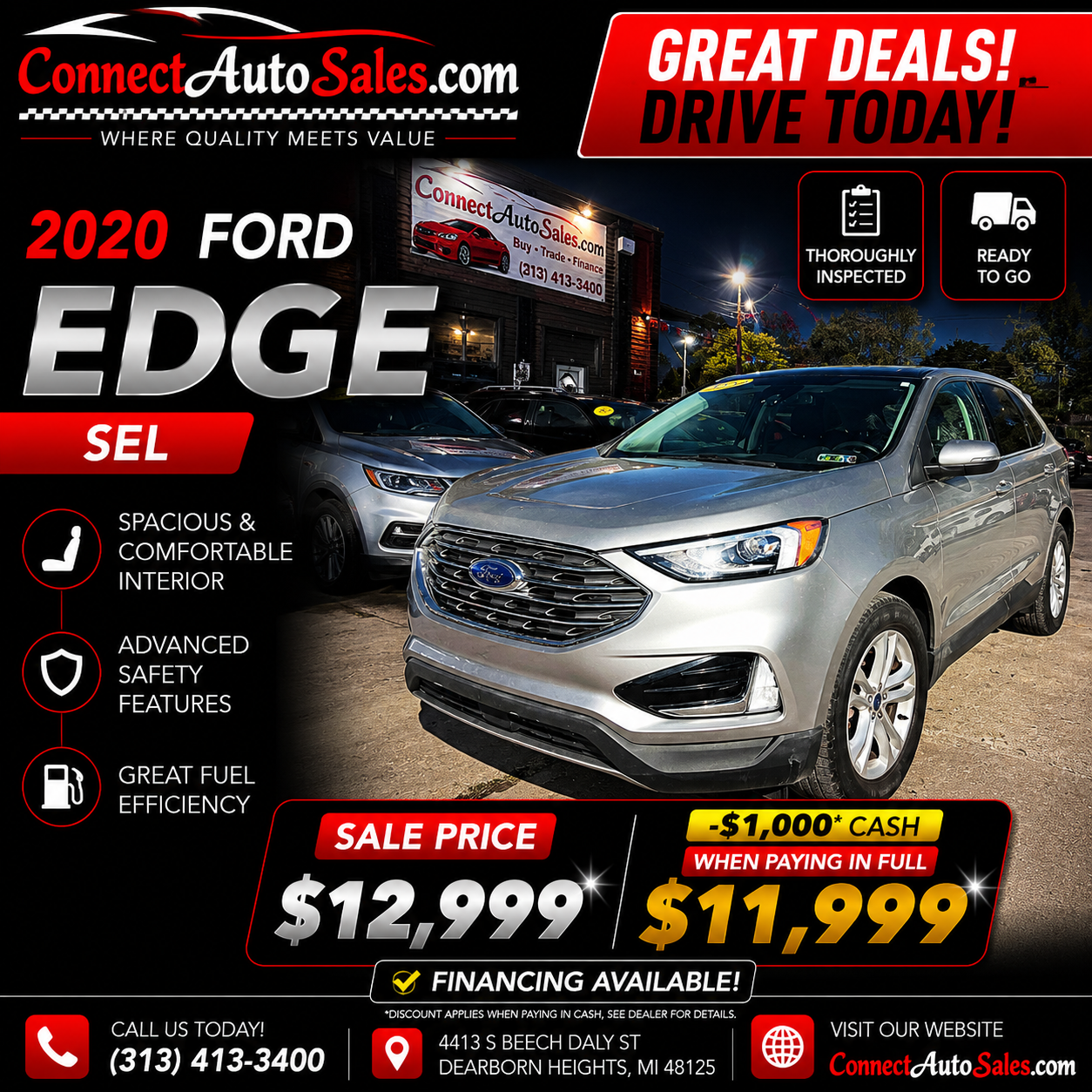 2020 FORD EDGE SEL