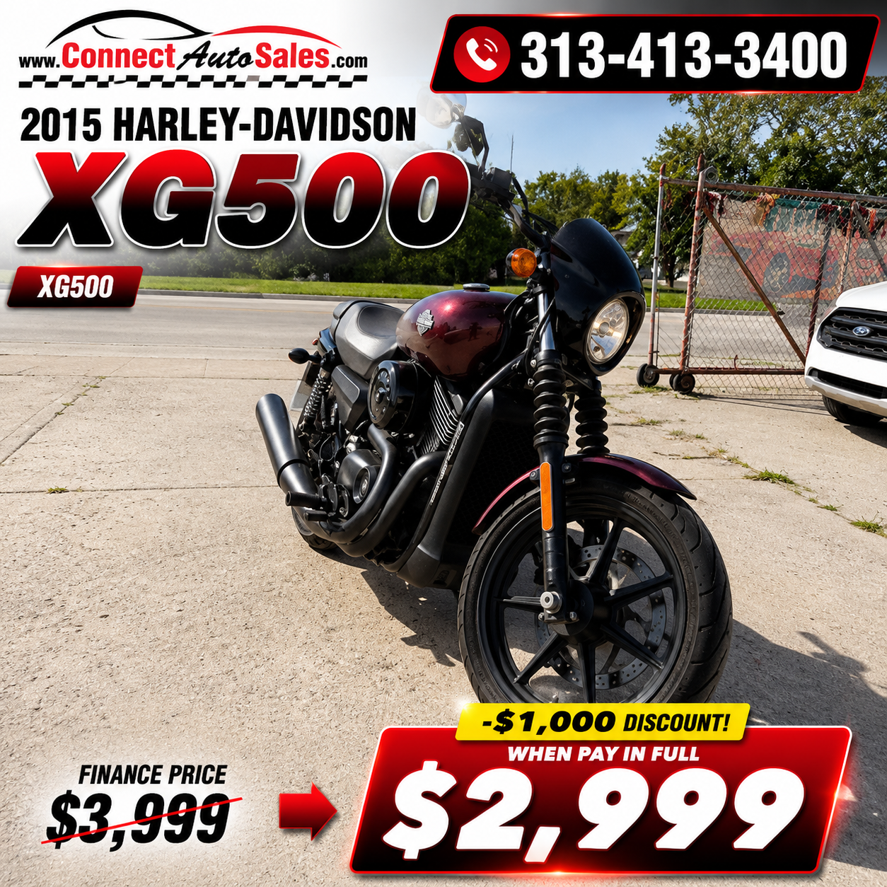 2015 HARLEY-DAVIDSON XG500