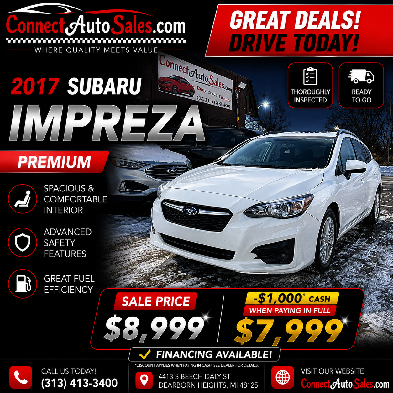 2017 Subaru IMPREZA PREMIUM