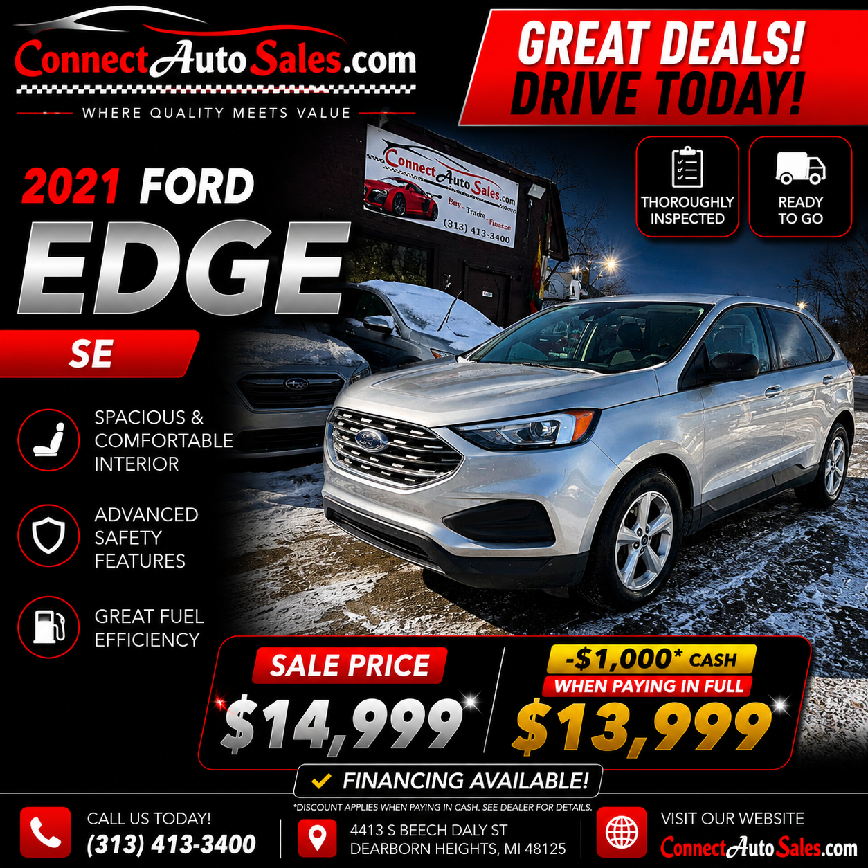 2021 Ford EDGE SE