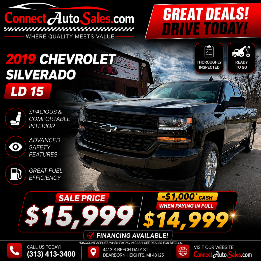 2019 CHEVROLET SILVERADO LD 15